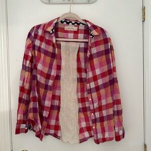 Isabella Sinclair Anthropologie Plaid Shirt